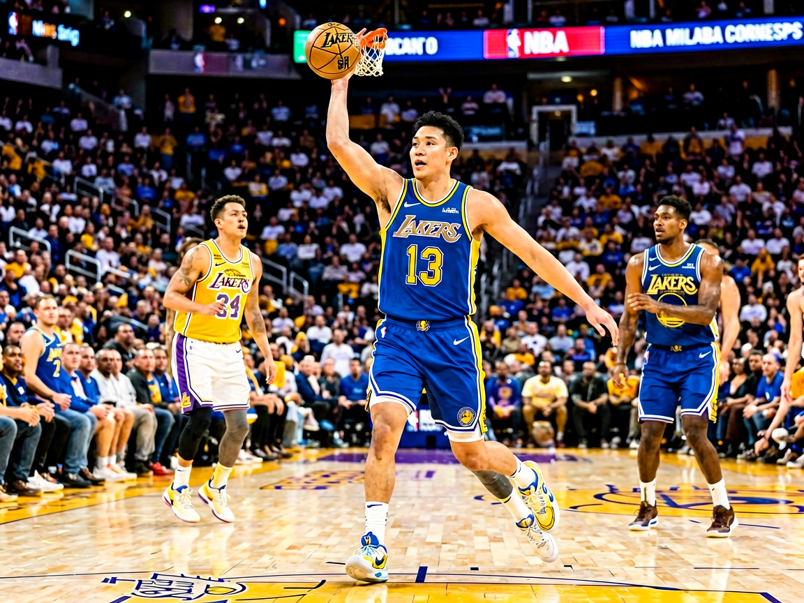NBA季后赛湖人vs勇士系列赛精彩瞬间
